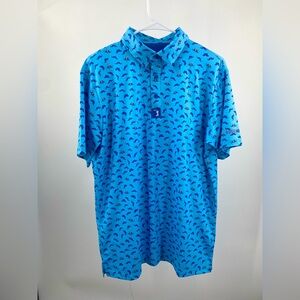 BogeyBros short sleeve polo‎ golf shirt, Size Medium